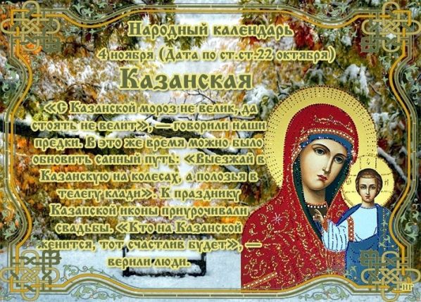 Казанская Икона Божией Матери Поздравления В Прозе