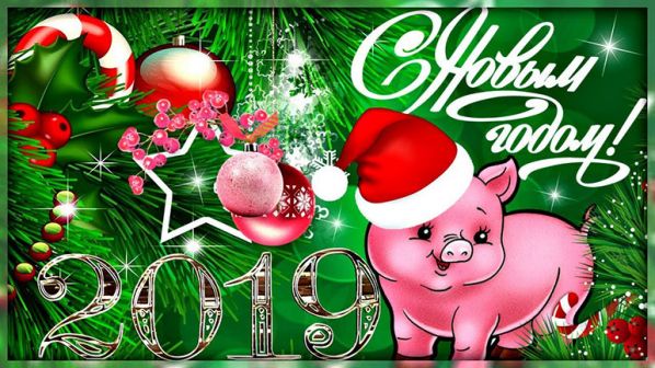 Поздравления с Новым годом Свиньи