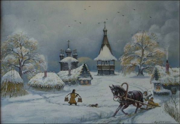 Сергей Есенин ~ Пороша (Еду. Тихо. Слышны звоны) Сергей Есенин ~ Пороша (Еду. Тихо. Слышны звоны)