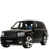 Черный Land Rover