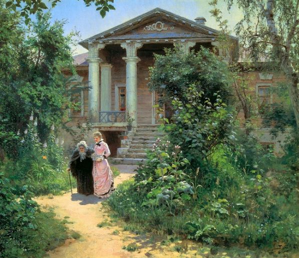 В.Д. Поленов. Бабушкин сад.  1878..jpg