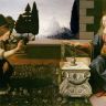 Леонардо да Винчи. Благовещение.1472